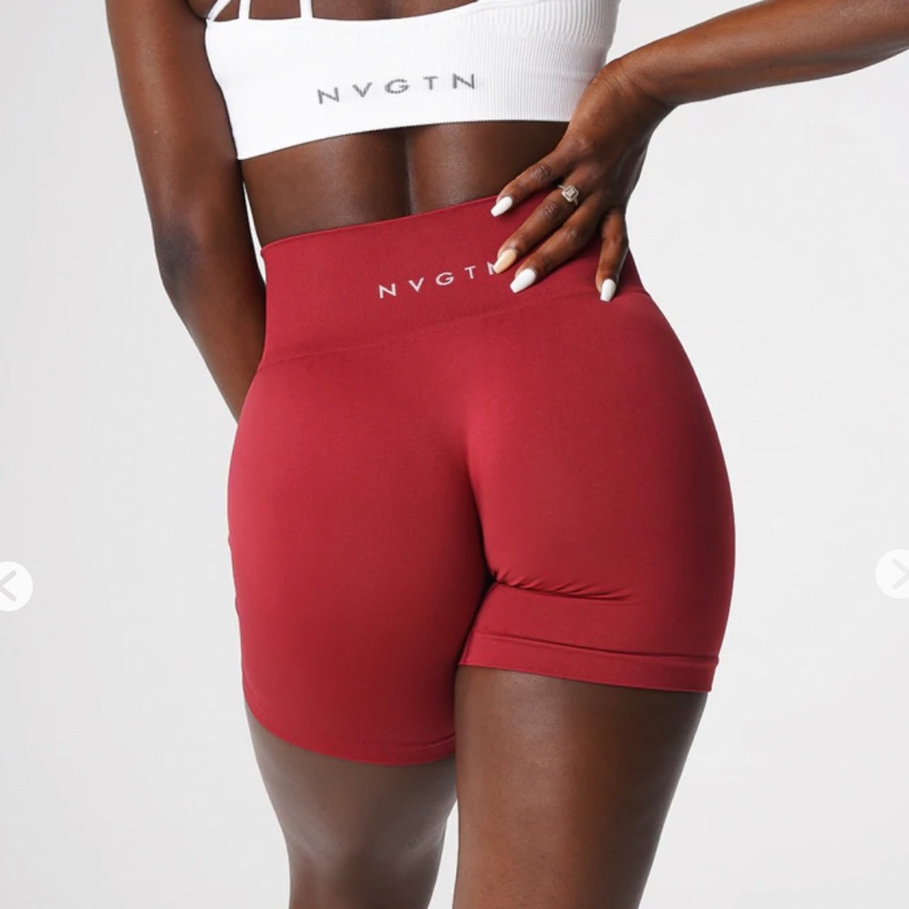 NVGTN solid seamless shorts NWT